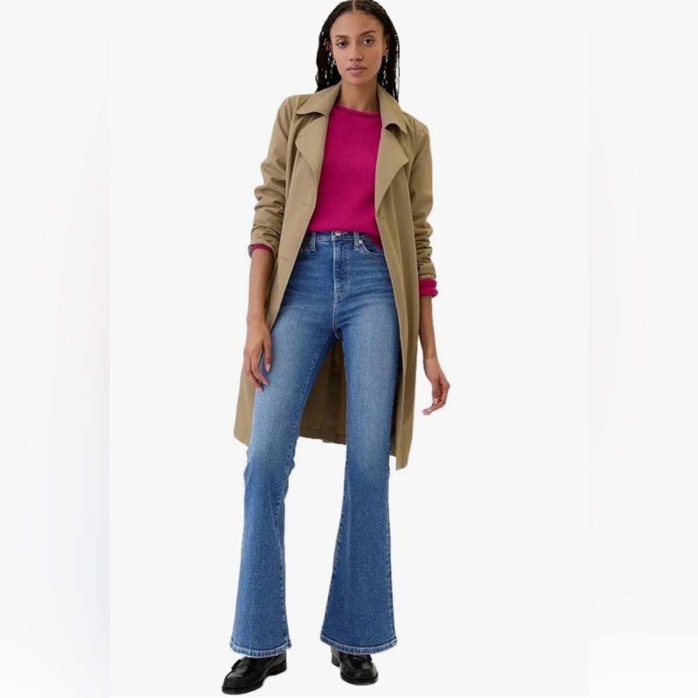 GAP Women's High Rise Flare Jeans